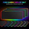 RGB Gaming Mouse Pad Computer Large Mousepad Backlit XXL Big Mouse Pads Waterproof LED Gamer Mause Carpet 90x40cm mousepad